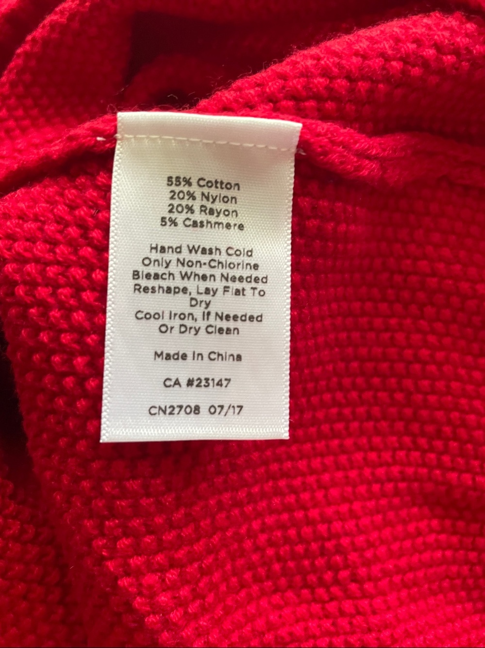 Talbots Cable Yoke Crewneck Sweater - Raspberry - Picture 4 of 4